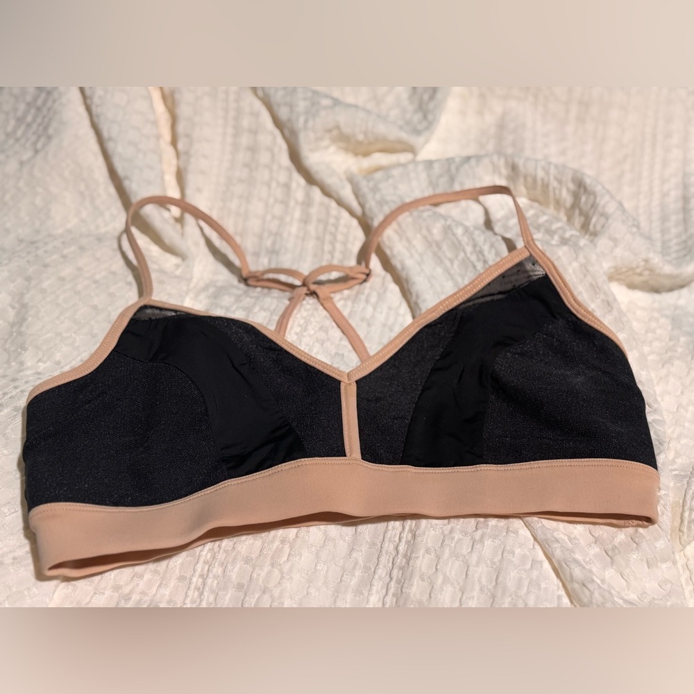 kiki de montparnasse | Black and Tan Sports Bra Size S Brand New Without Tags